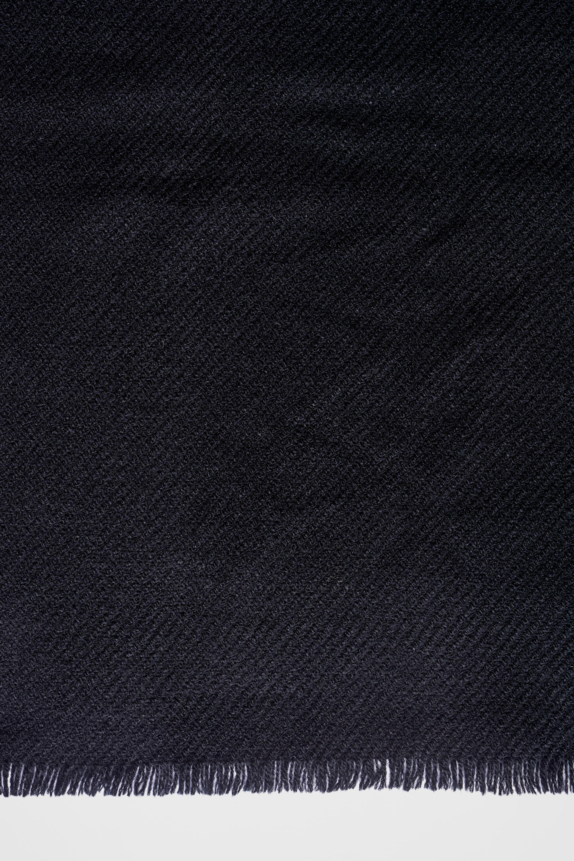 Black Solid Scarf, , image 2